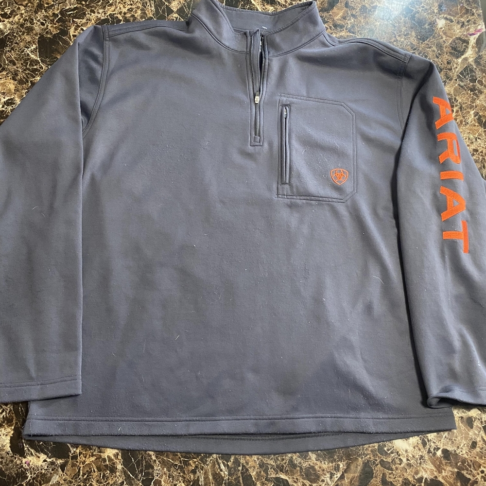 Ariat men's XL 1/4 Zip Sweatshirt AriatTek Cold Series